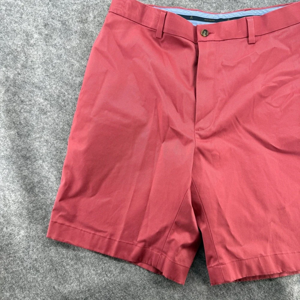 Brooks Brothers Advantage Chino Men 35W Red Pink NWT Waistband Flat Front